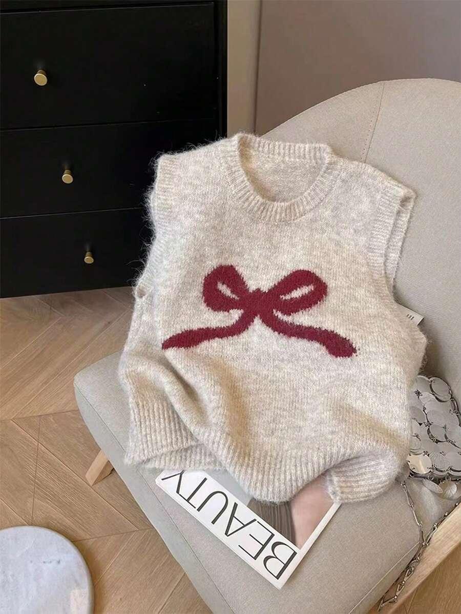 DZIANINOWA KAMIZELKA KOKARDA