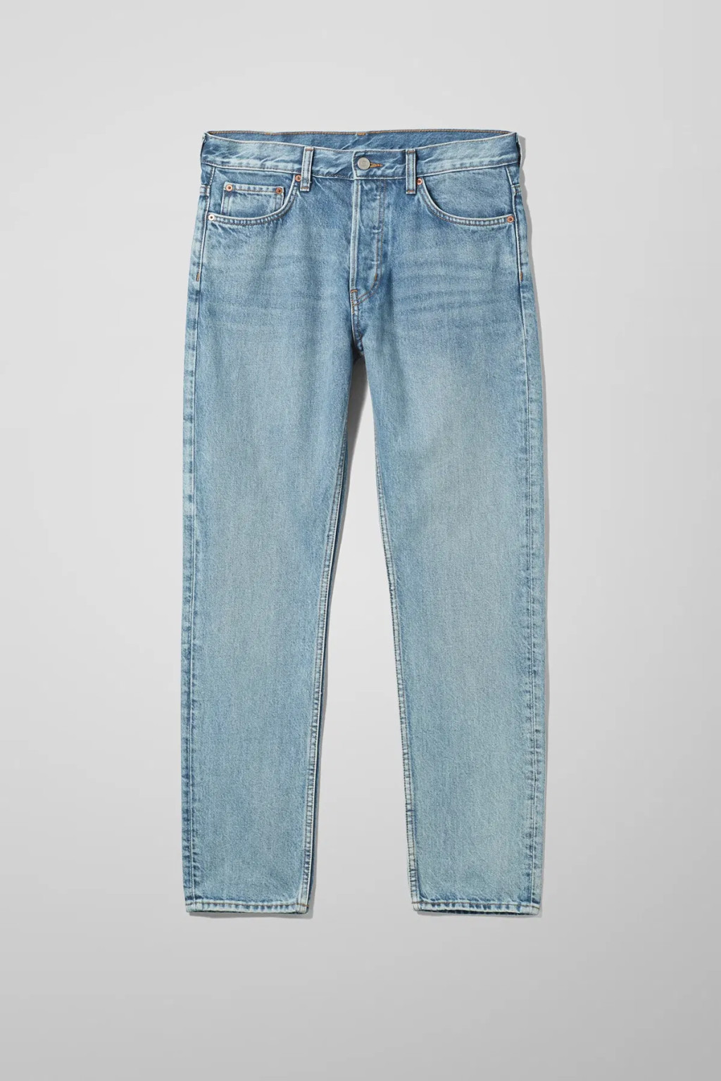 NIEBIESKIE SPODNIE JEANS GUZIKI