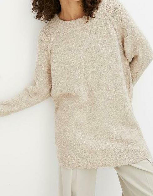 SWETER Z DZIANINY BARANKA
