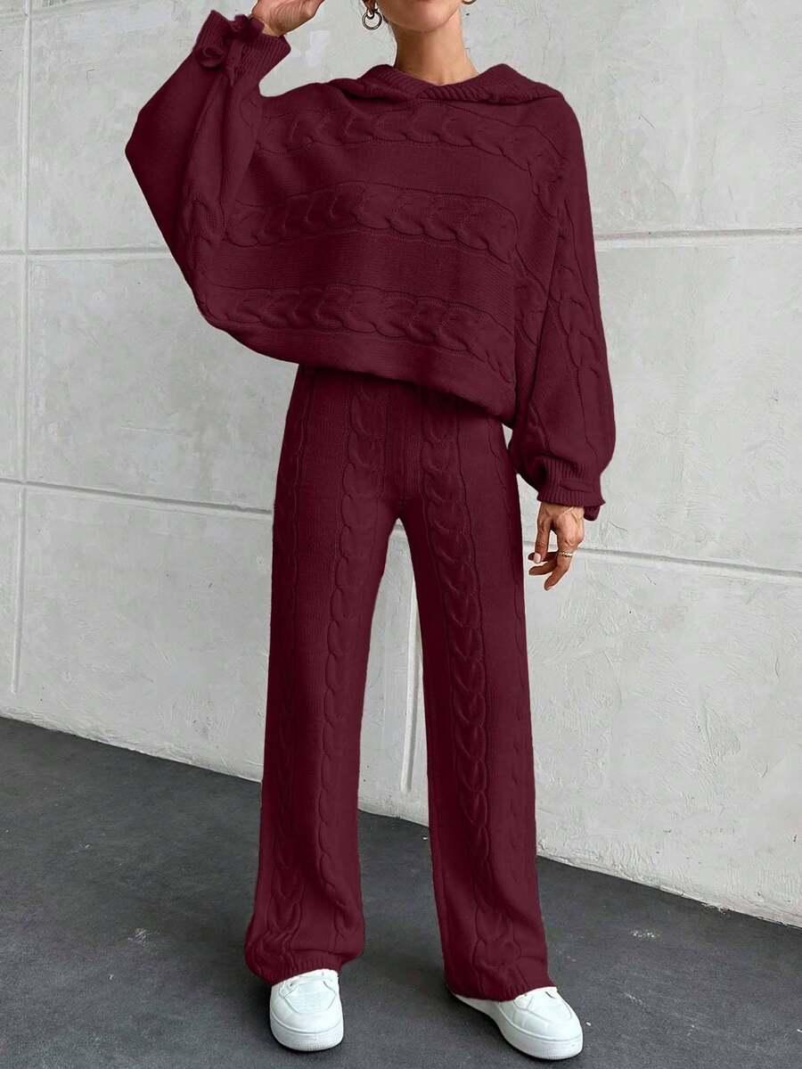 KOMPLET SWETER SPODNIE