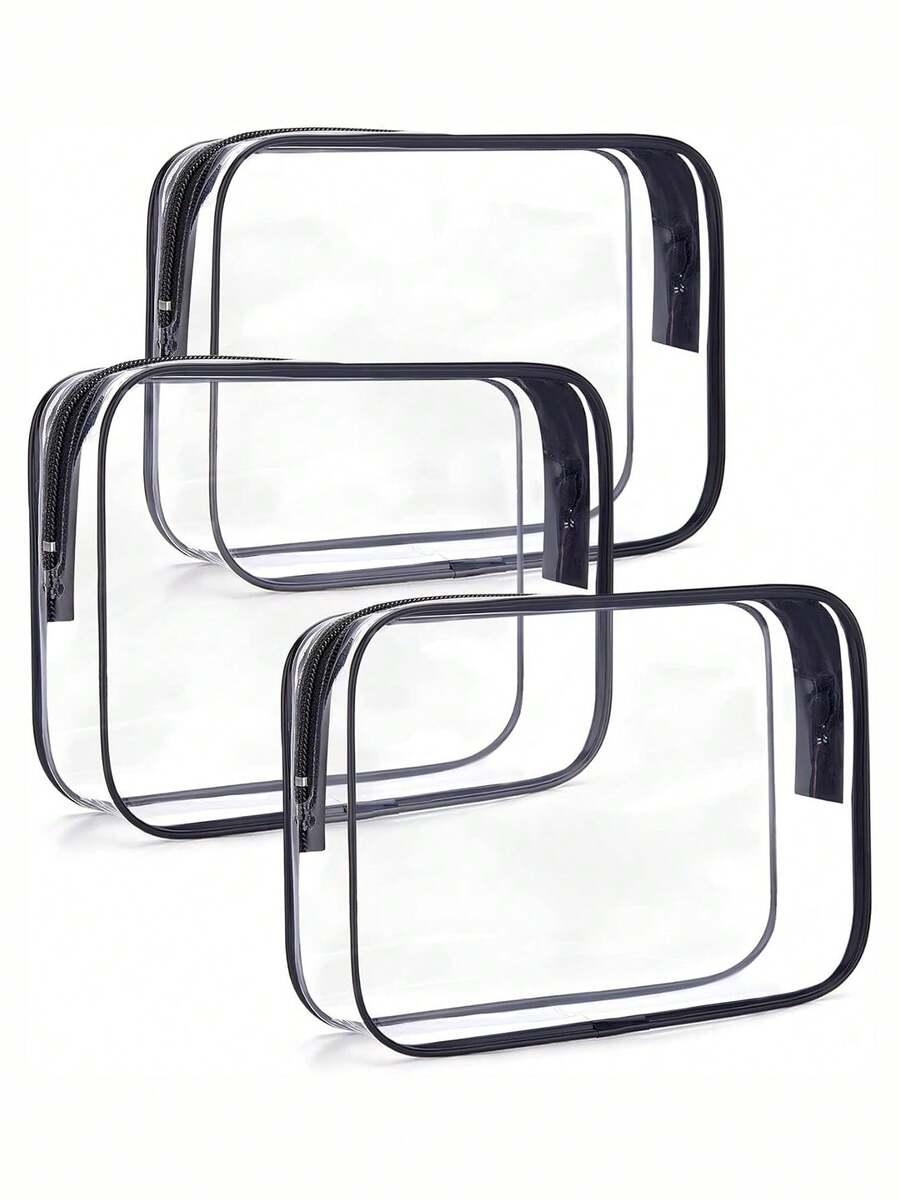 kosmetyczka zamek 3-pack