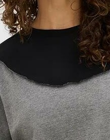 BLUZA DAMSKA BAWEŁNIANA WKŁADANA PRZEZ GŁOWĘ