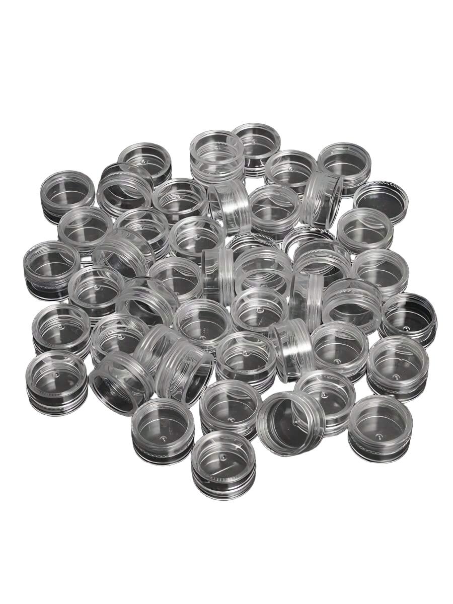 bezbarwne słoiczki 10-pack