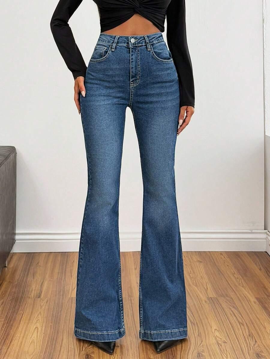 NIEBIESKIE SPODNIE JEANS