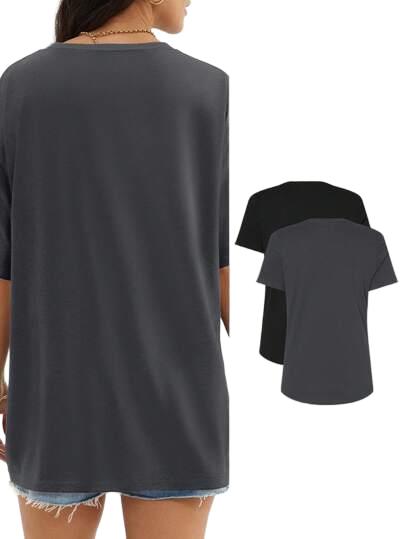 T-SHIRT KRÓTKI RĘKAW 2-PACK