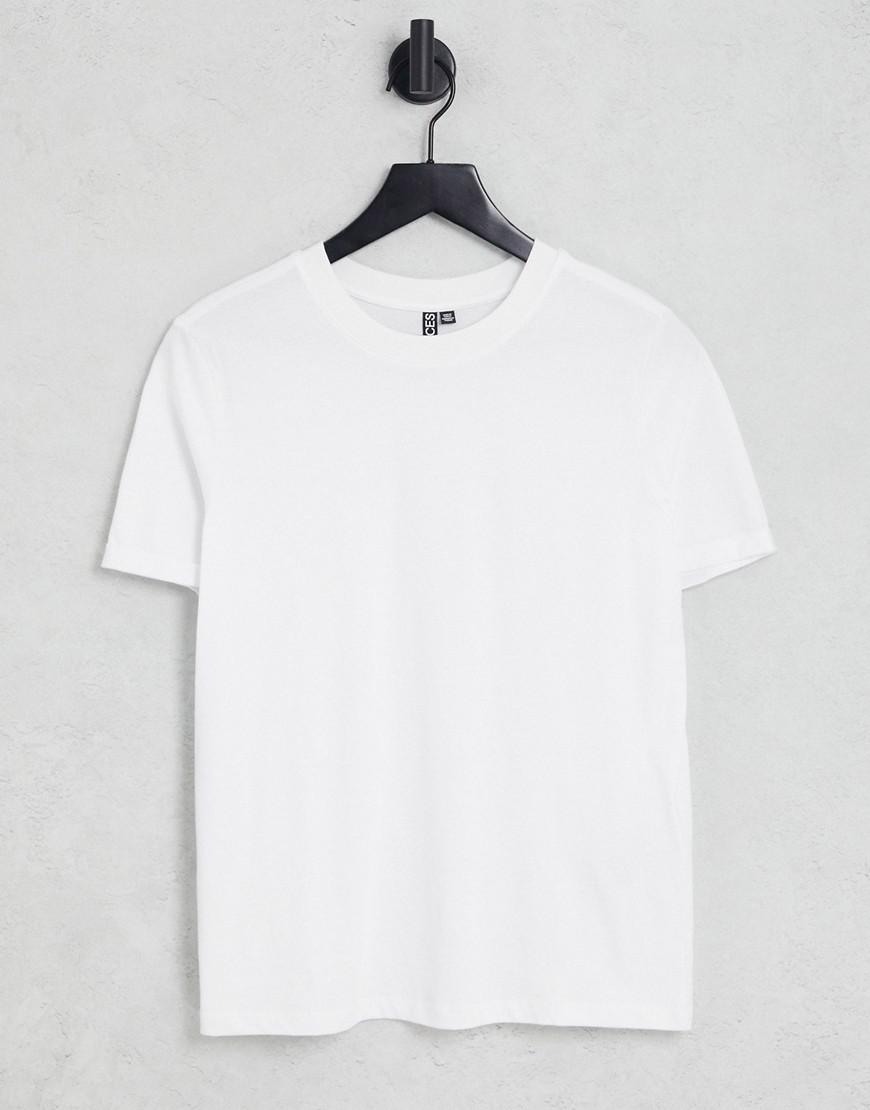 BIAŁY T-SHIRT CASUAL