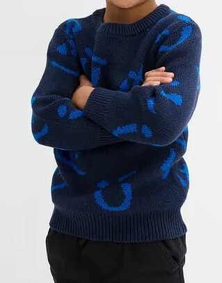 SWETER DZIECIĘCY Z DŁUGIM RĘKAWEM
