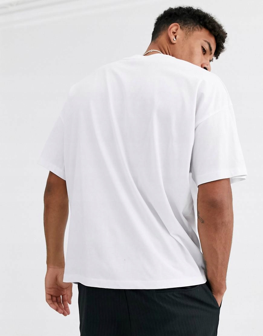 biały t-shirt basic 