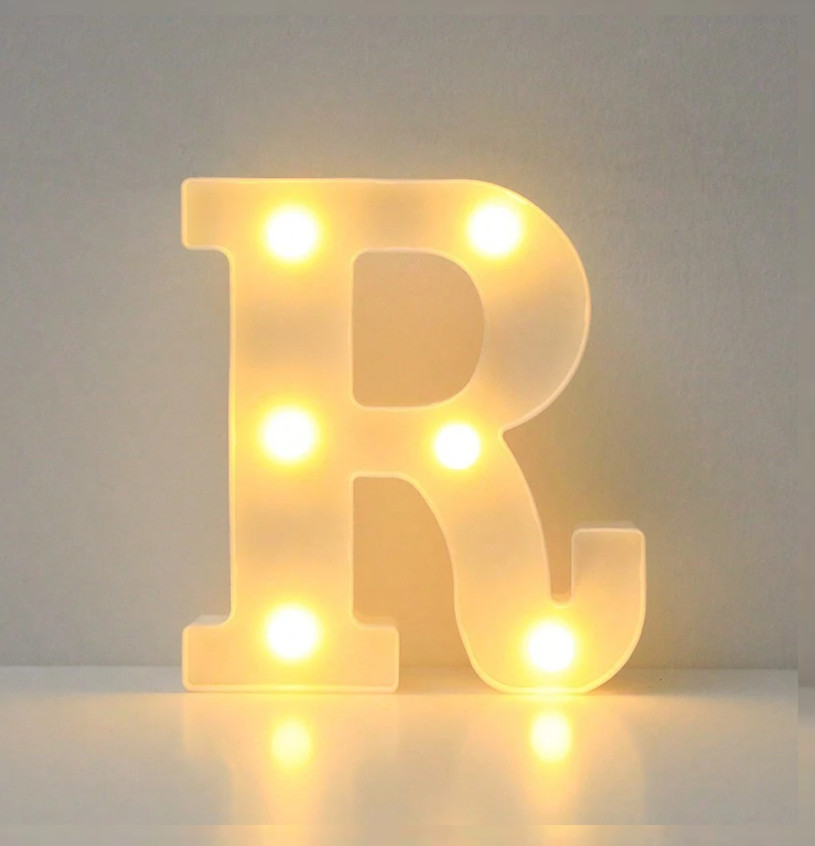LAMPKA LITERA R