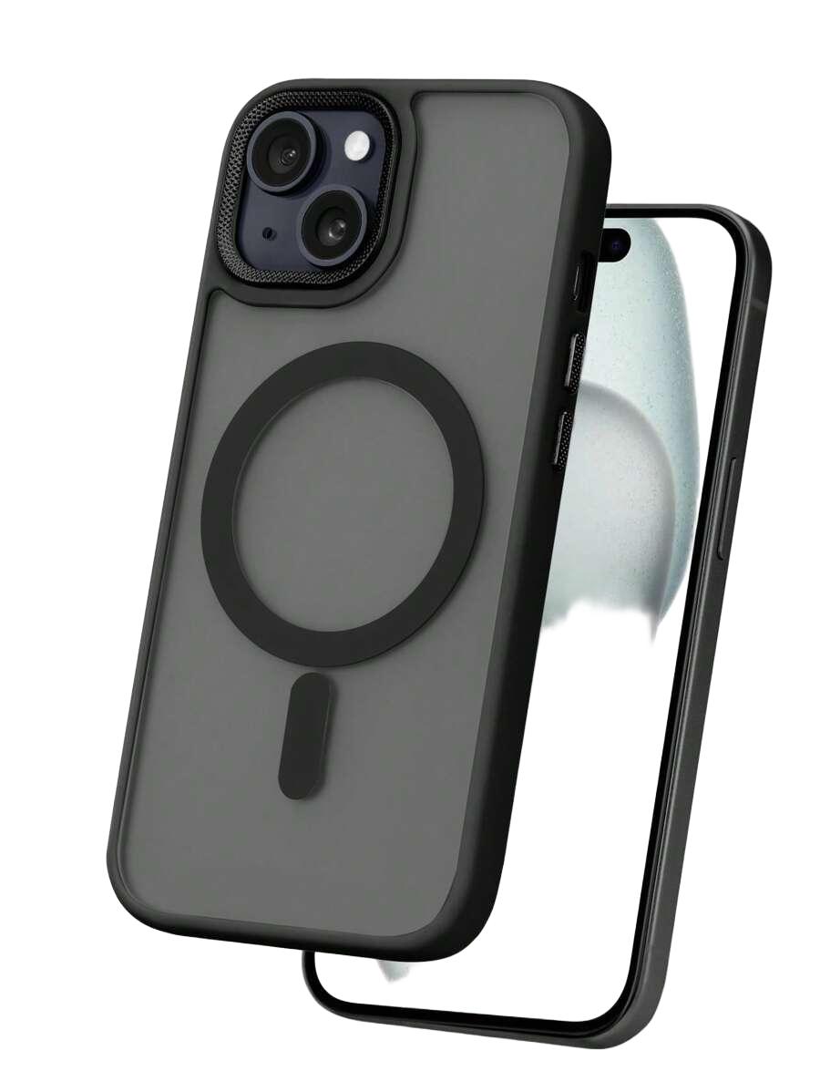 CZARNE ETUI NA TELEFON IPHONE 15 Pro Max