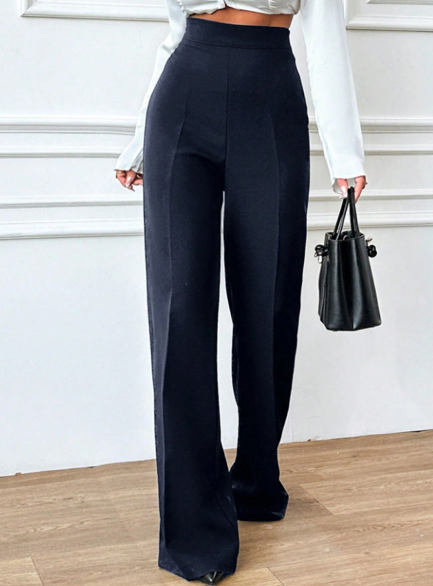 ELEGANCKIE SPODNIE WYSOKI STAN