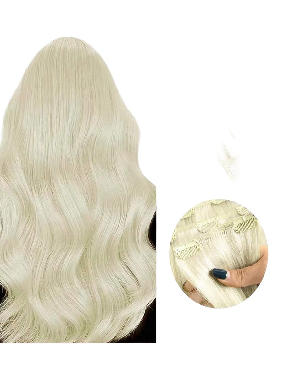 doczepiane blond włosy