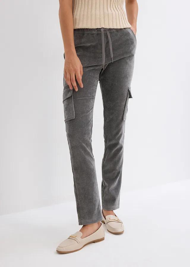 SZARE SPODNIE CASUAL