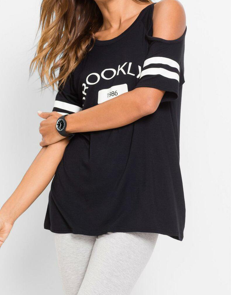 T-SHIRT Z WYCIĘCIAMI