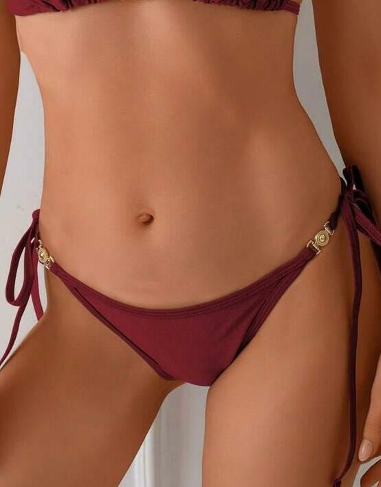 BORDOWE bikini strój kąpielowy