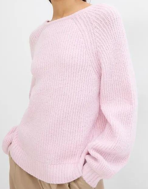 SWETER ROZPINANY Z KOKARDKAMI