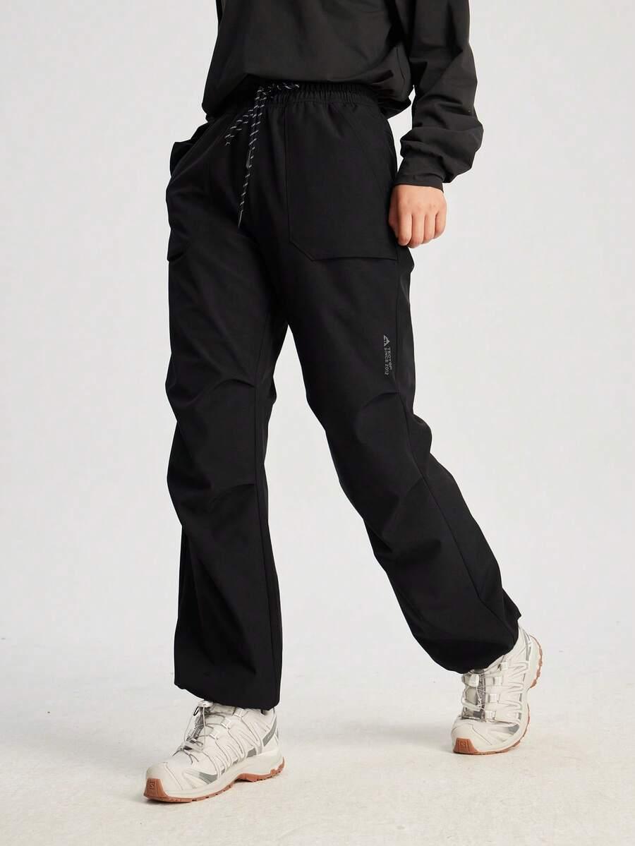 czarne spodnie casual