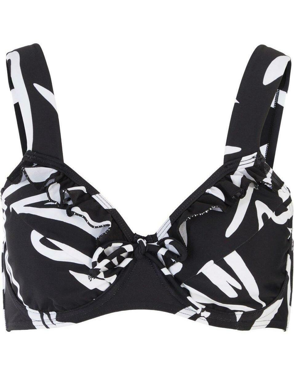 GÓRA OD BIKINI Z WZOREM