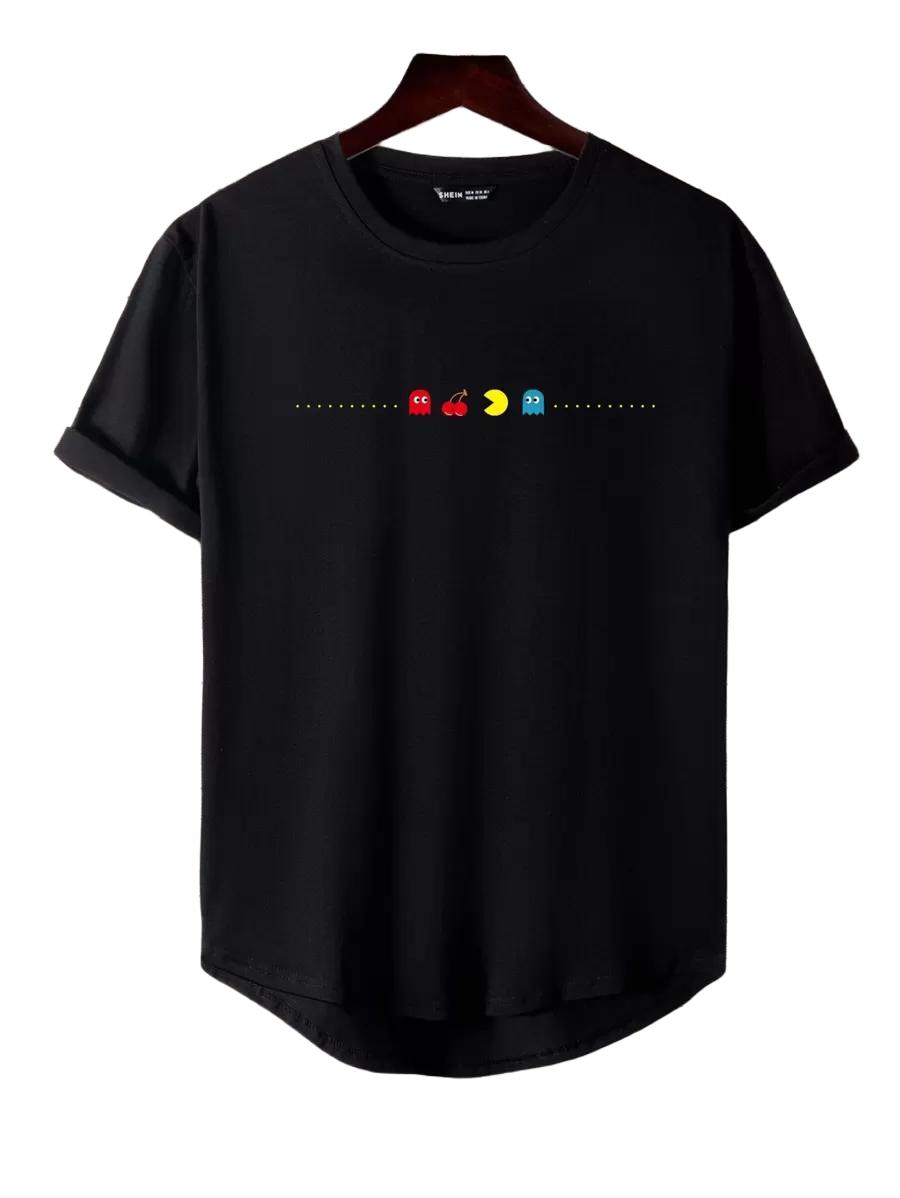 MĘSKI T-SHIRT Z NADRUKIEM