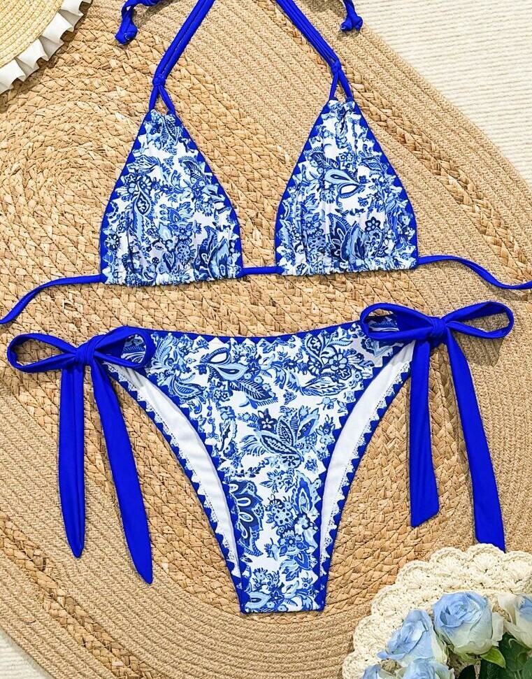 dół od bikini nadruk
