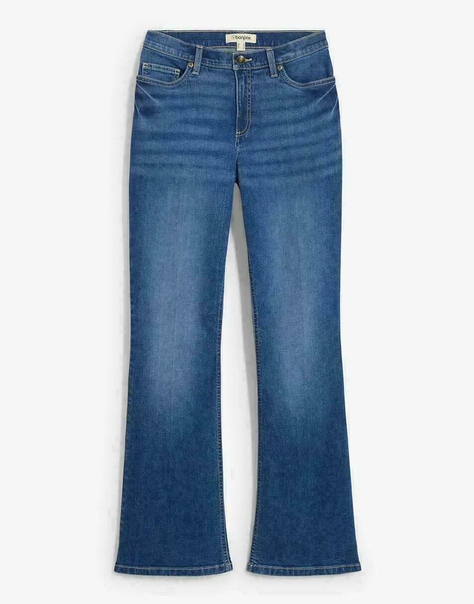 SPODNIE JEANSOWE DAMSKIE