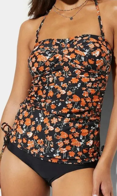 TANKINI 2-CZĘŚCIOWE W KWIATY