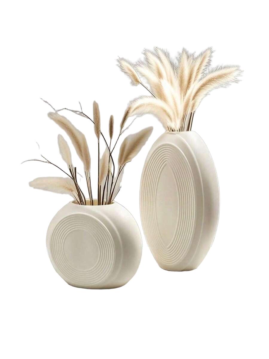 beżowy wazon 2-pack