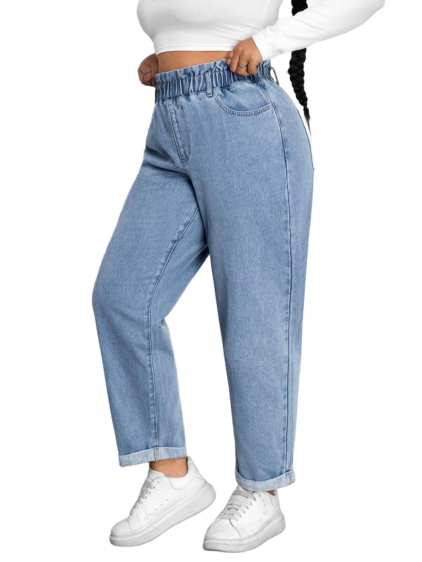 MOM JEANS BAWEŁNIANE