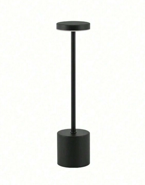czarna lampka nocna led