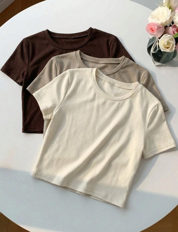 BLUZKA CASUAL 3-PACK