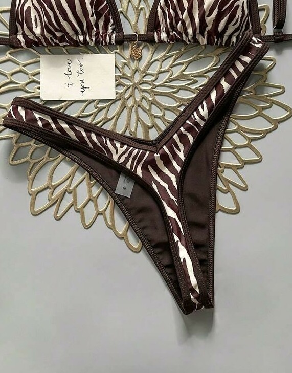 dół od bikini ANIMAL PRINT