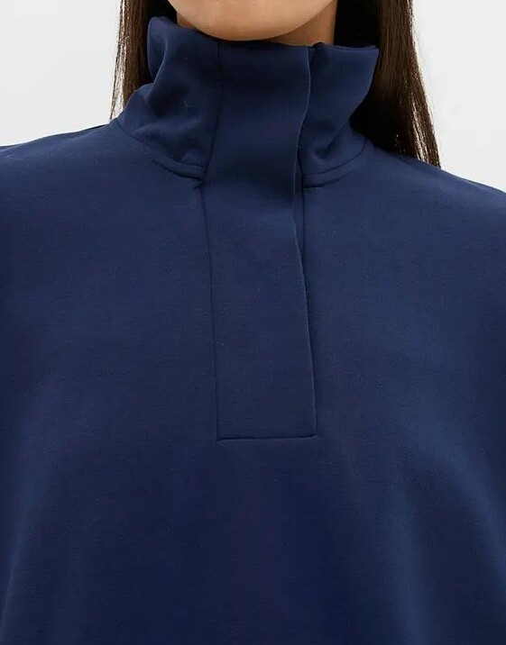 BLUZA DAMSKA REGULAR WKŁADANA PRZEZ GŁOWĘ