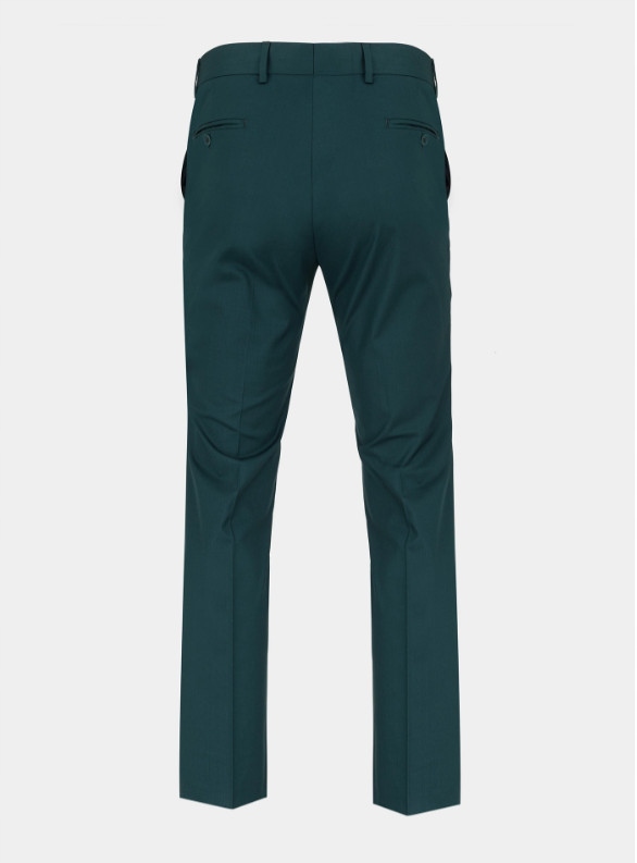 ZIELONE ELEGANCKIE SPODNIE 