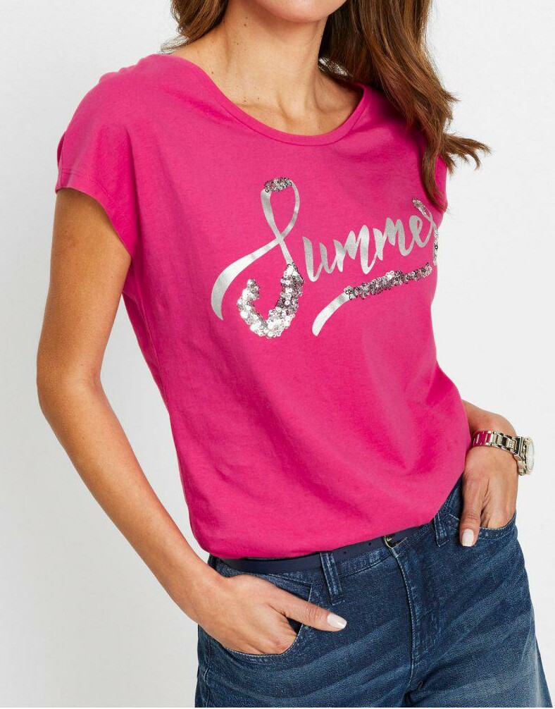 T-SHIRT Z NADRUKIEM 