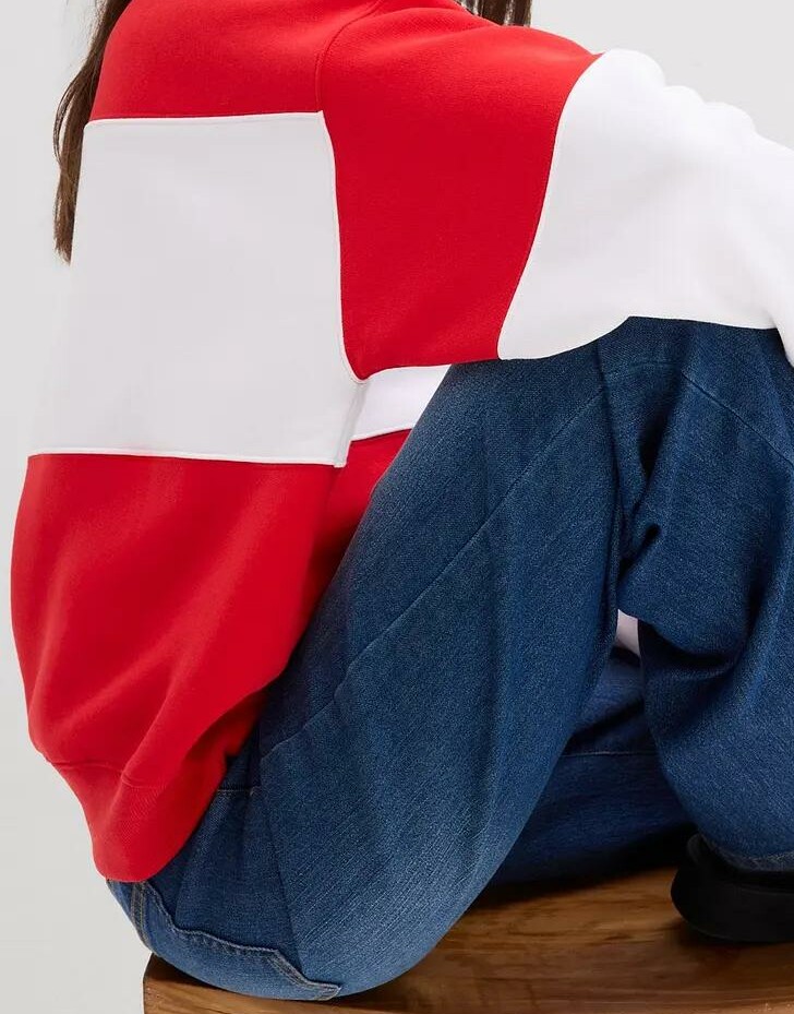 BLUZA DAMSKA BAWEŁNIANA WKŁADANA PRZEZ GŁOWĘ