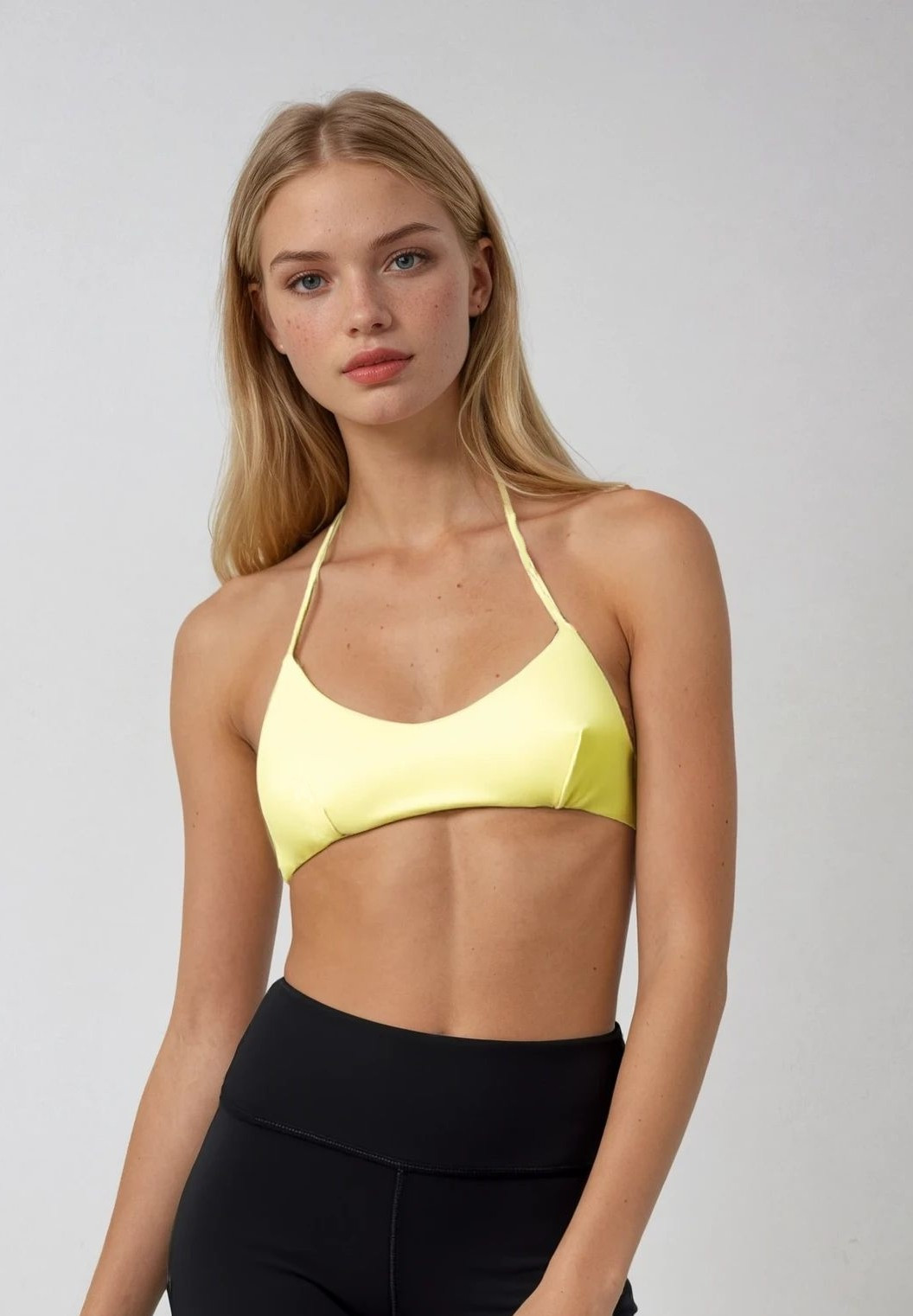 ŻÓŁTA GÓRA OD BIKINI WIĄZANIE