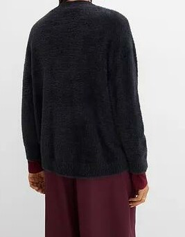 SWETER ROZPINANY Z MIESZANKI WISKOZY
