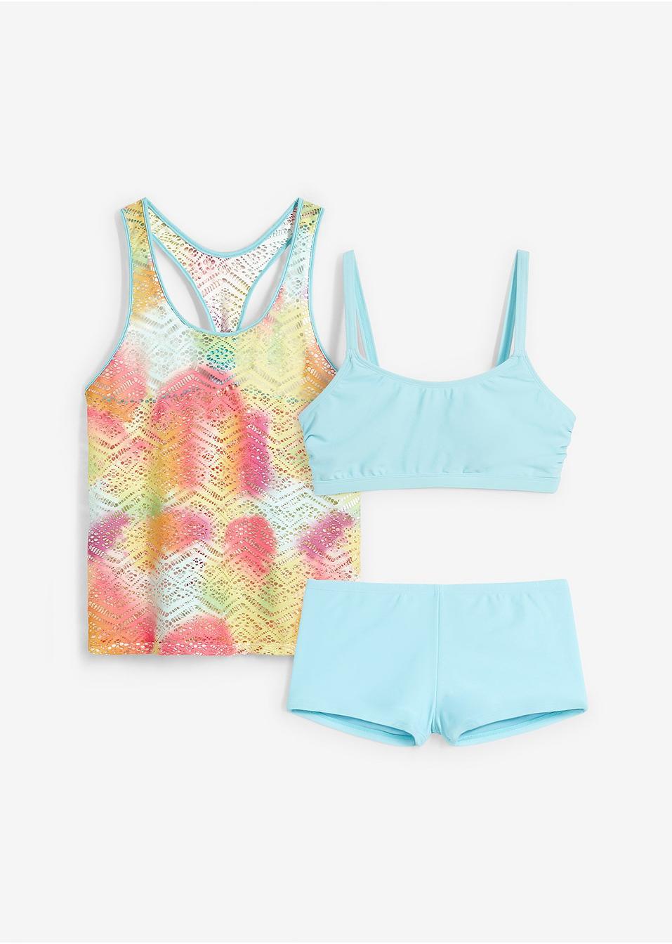 KOMPLET TANKINI 3 CZĘŚCIOWY 