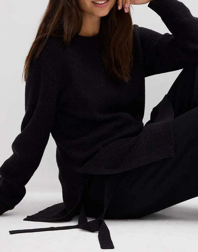SWETER CIĄŻOWY Z DŁUGIM RĘKAWEM 