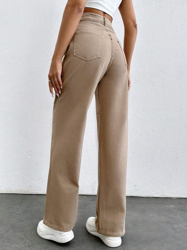 SPODNIE JEANS WYSOKI STAN