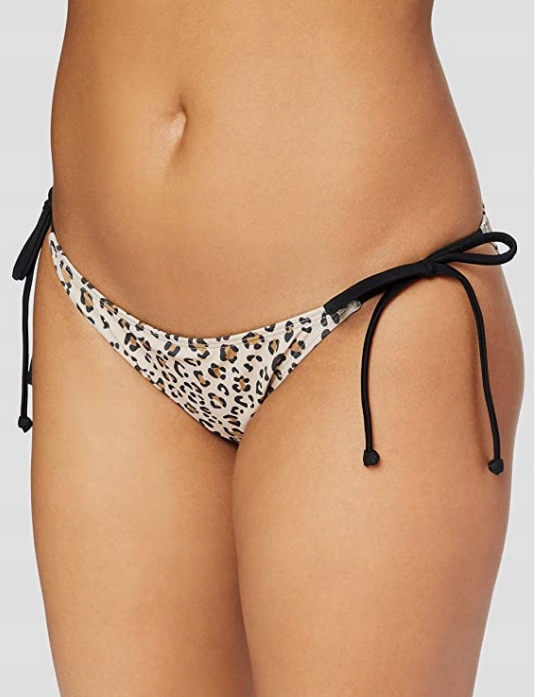 DÓŁ OD BIKINI WIĄZANIE animal print