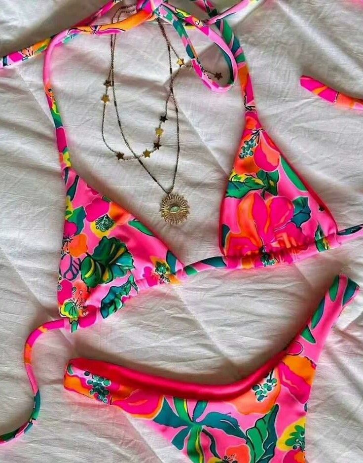 góra od bikini wzór