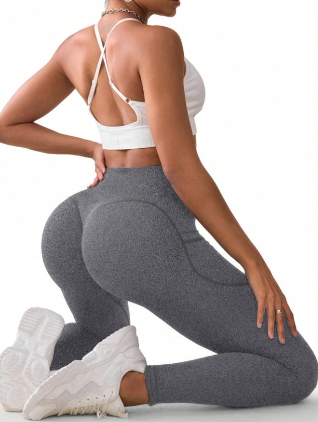 LEGGINSY KIESZENIE WYSOKI STAN 