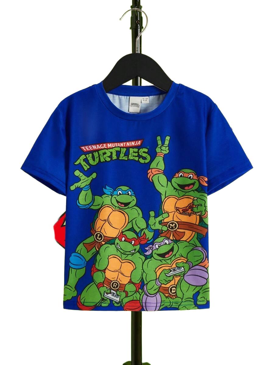 T-SHIRT CHŁOPIĘCY Z NADRUKIEM 