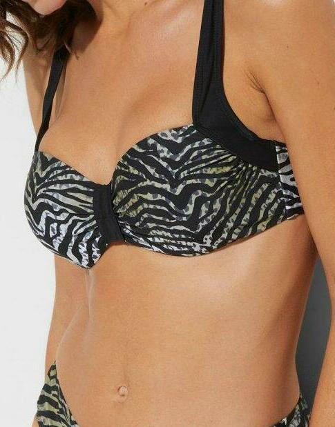 GÓRA OD BIKINI Z WZOREM