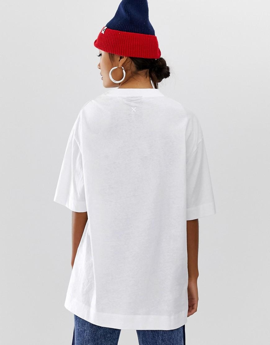 biały t-shirt basic 