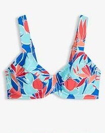 DÓŁ OD BIKINI ROŚLINNY WZÓR