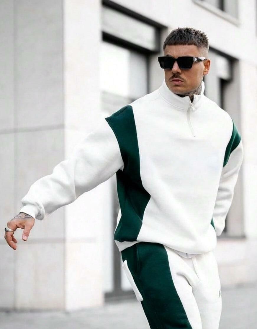 bluza zamek stójka