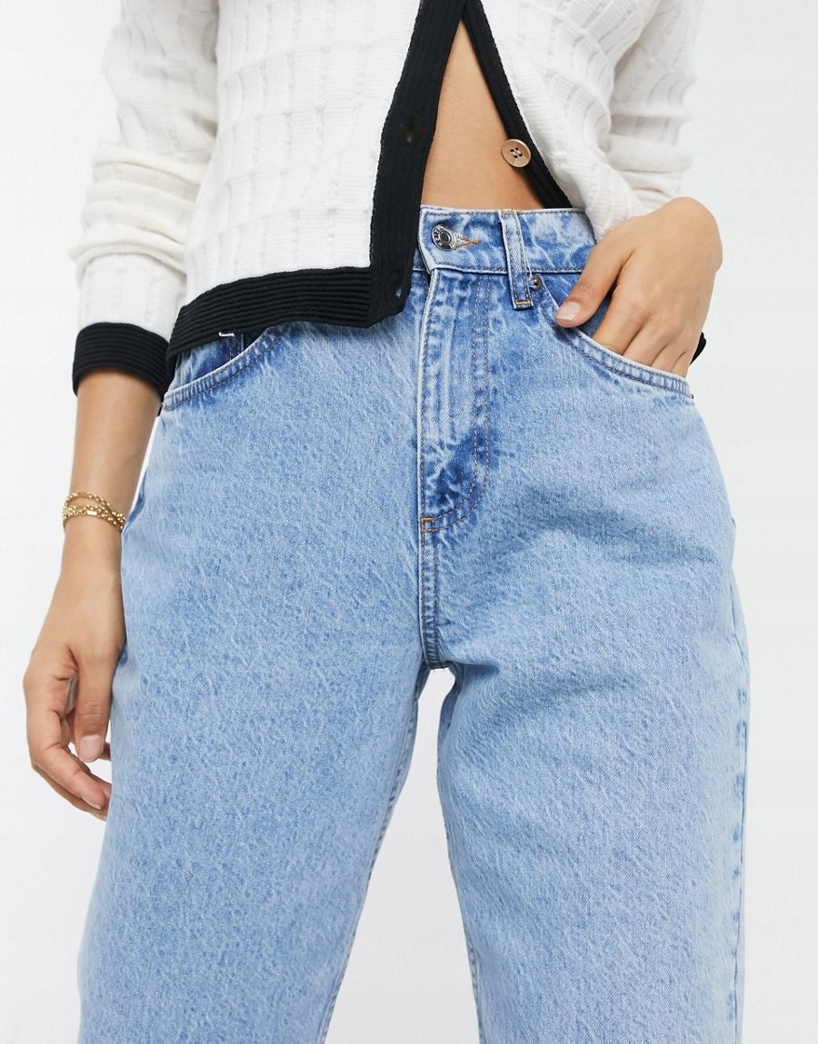 NIEBIESKIE SPODNIE JEANS