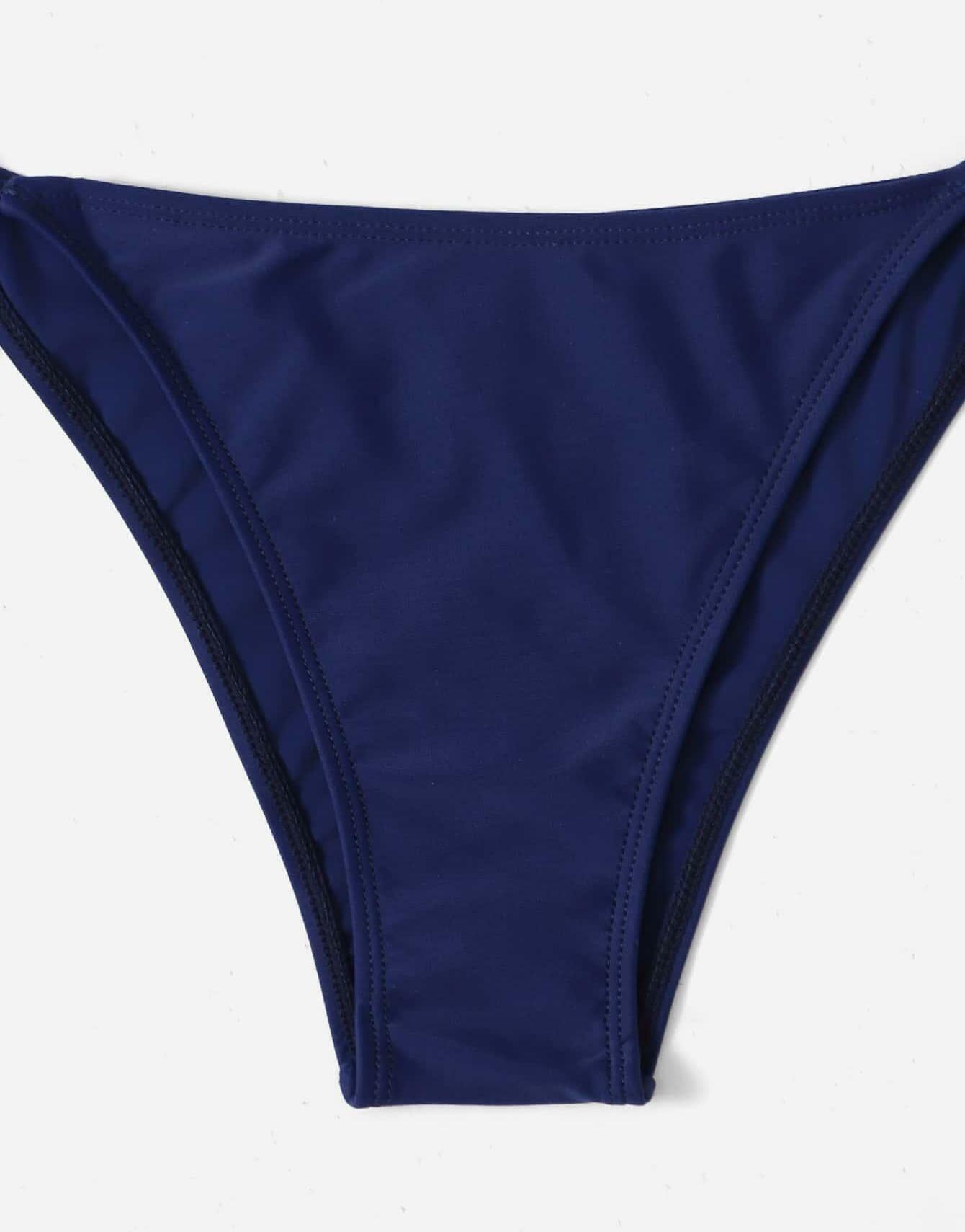 GRANATOWY dół od bikini